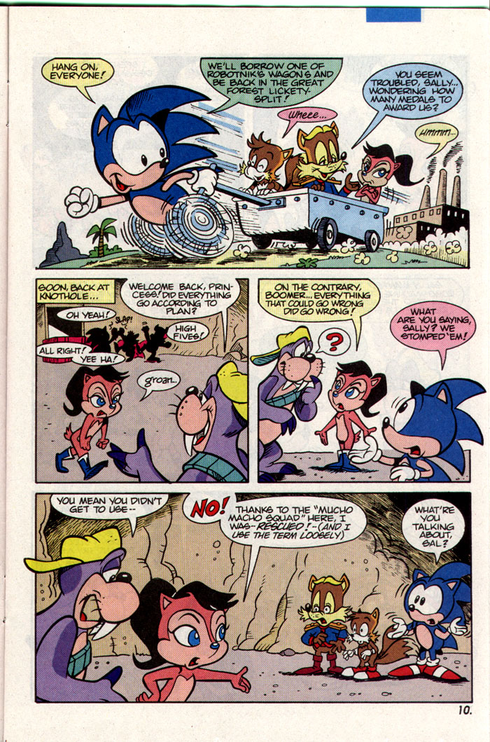 Sonic - Archie Adventure Series March 1993 Page 10